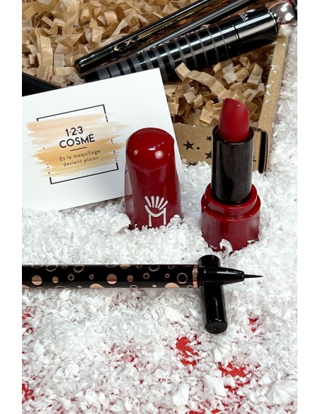 Coffret Maquillage Noël |Un coffret maquillage dans 1 boite en métal