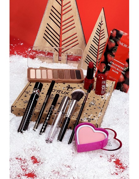 Coffret Maquillage Noël |10 produits maquillage essentiel ☀︎123Cosmé