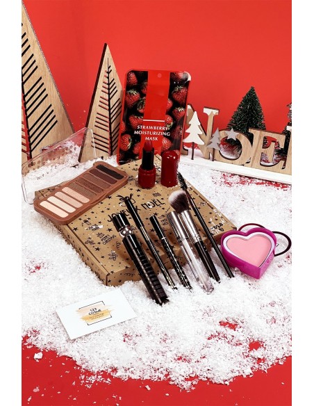 Coffret Maquillage Noël |10 produits maquillage essentiel ☀︎123Cosmé