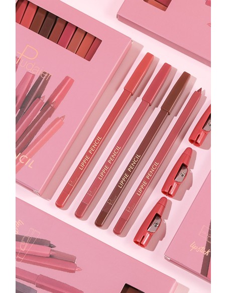 Coffret de 12 crayons à lèvres Lippie Pencil - Longue durée -123 Cosmé