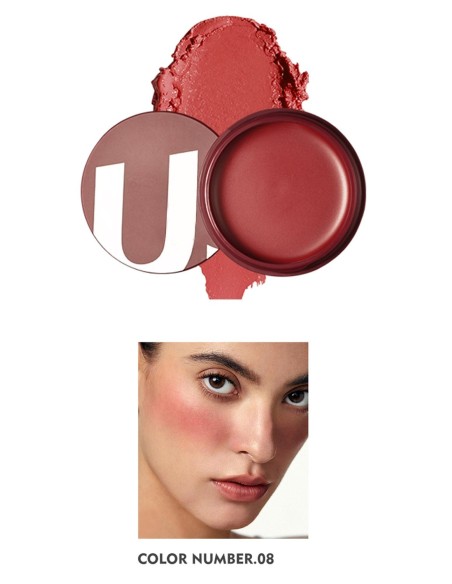 Blush crème - Adopté de la couleur aux joues - 123 Cosmé