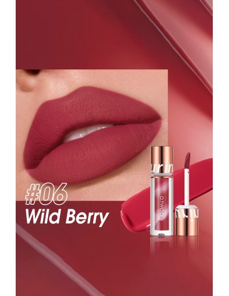 Encre à lèvres Marbrée - Fini mat et sans transfert - 123 Cosmé