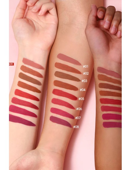 Encre à lèvres Marbrée - Fini mat et sans transfert - 123 Cosmé