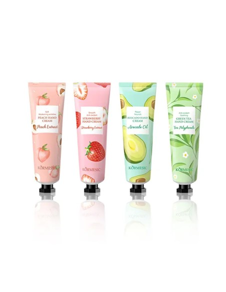 Lot de 4 crèmes pour les mains