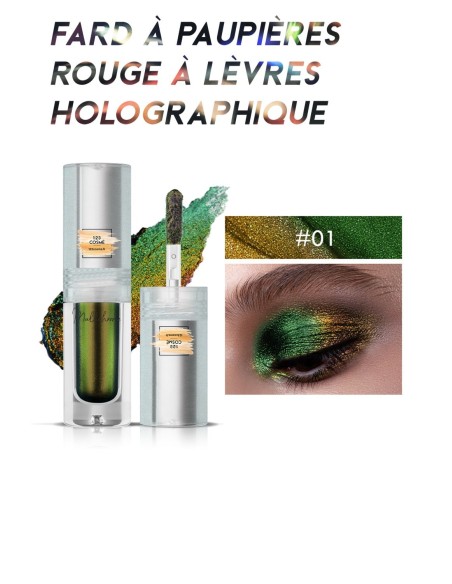Fard à paupières / Rouge à lèvres Caméléon - 19 Couleurs - 123 Cosmé