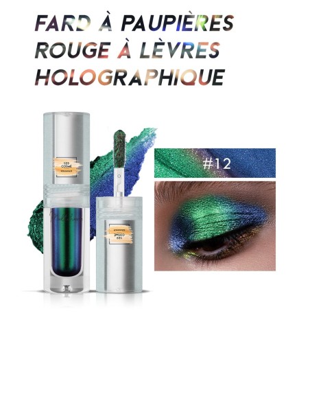 Fard à paupières / Rouge à lèvres Caméléon - 19 Couleurs - 123 Cosmé