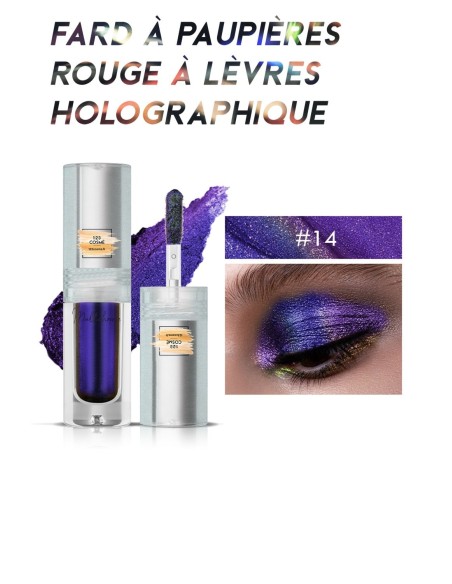 Fard à paupières / Rouge à lèvres Caméléon - 19 Couleurs - 123 Cosmé