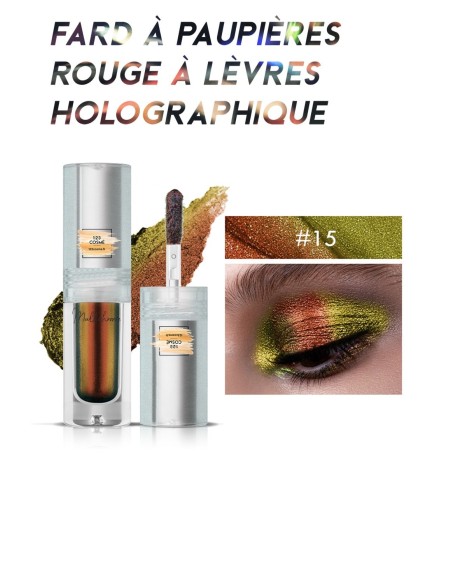 Fard à paupières / Rouge à lèvres Caméléon - 19 Couleurs - 123 Cosmé
