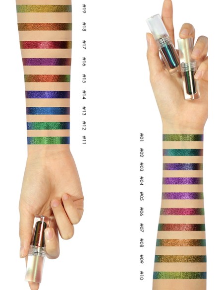 Fard à paupières / Rouge à lèvres Caméléon - 19 Couleurs - 123 Cosmé