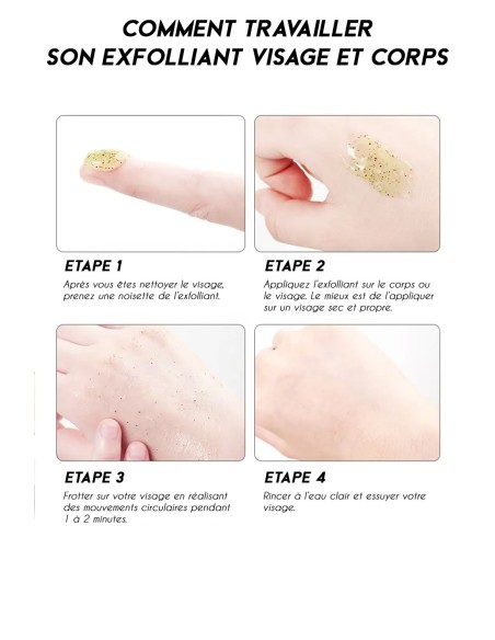 Gel gommage Visage & Corps Aloe Vera