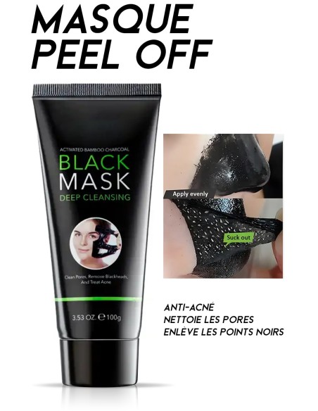 Masque Peel off Charbon - 123 Cosmé