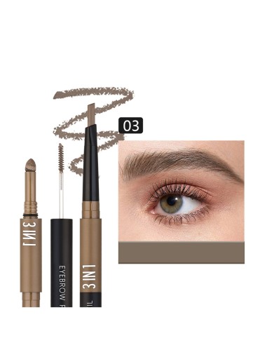 Kit Sourcils 3 en 1 - Un crayon, une poudre, un mascara - 123 Cosmé