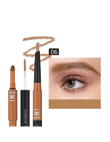 Kit Sourcils 3 en 1 - Un crayon, une poudre, un mascara - 123 Cosmé