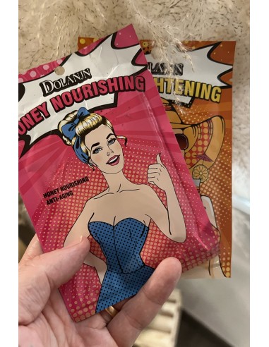 Lot de 3 masques visage en tissus