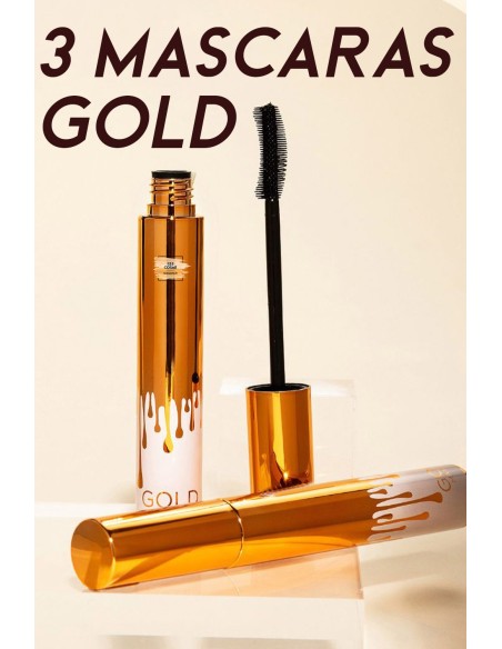 3 Mascaras Gold - mascara pas cher - 123 Cosmé