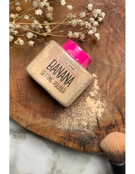Poudre Banana / baking - 4 Couleurs pour s'adapter à vous - 123 Cosmé