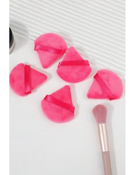 5 éponges triangle - maquillage pas cher - 123 Cosmé