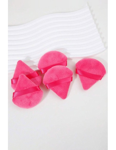 5 éponges triangle - maquillage pas cher - 123 Cosmé