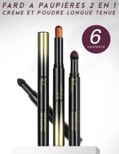 Fard crème et poudre Dual Ended - 6 couleurs - 123 Cosmé
