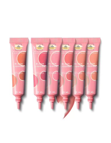 Lot de 6 Blush liquide pas cher