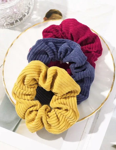 Lot de Chouchou velours - Accessoire cheveux indispensable - 123 Cosmé