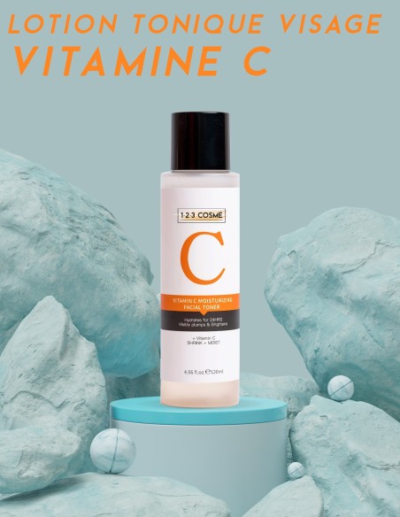 Lotion Tonique Vitamine C - Maquillage pas cher