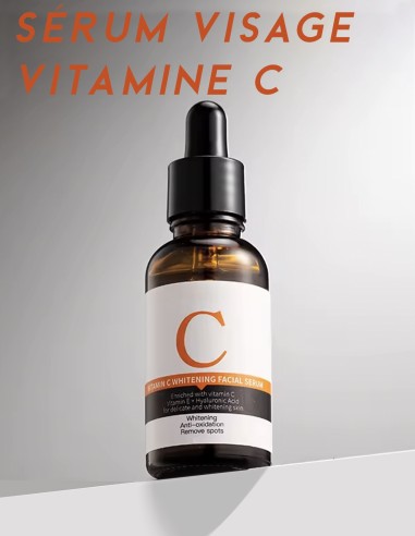 Sérum Visage à la Vitamine C et E - Le Secret d'une Peau Éclatante