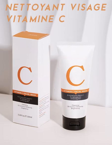 Nettoyant Visage à la Vitamine C - Maquillage pas cher