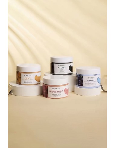 Masque à l'Argile à Base de myrtille