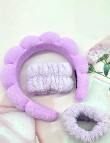 Serre tête avec Bracelets de Lavage - 123 Cosmé