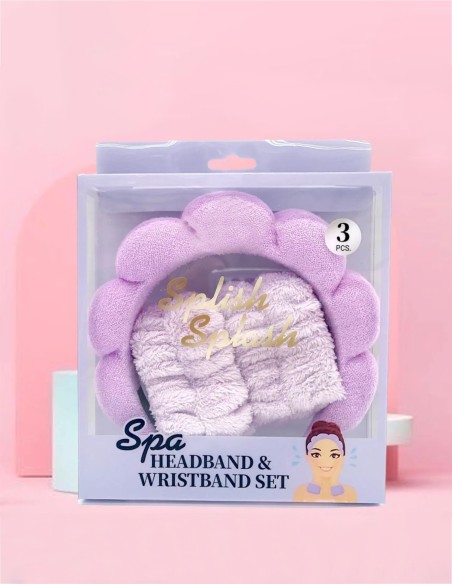 Serre tête avec Bracelets de Lavage - 123 Cosmé