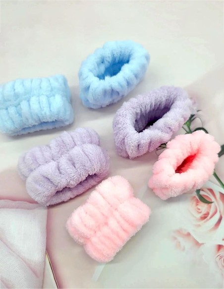 Serre tête avec Bracelets de Lavage - 123 Cosmé