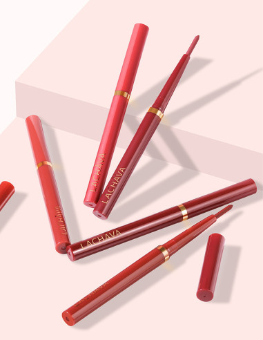 Crayons à Lèvres Télescopiques – 12 Couleurs Intenses - 123 Cosmé