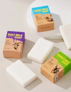 Savon Visage au Lait de Chèvre | Hydratation, Purification & Anti-Acné 2