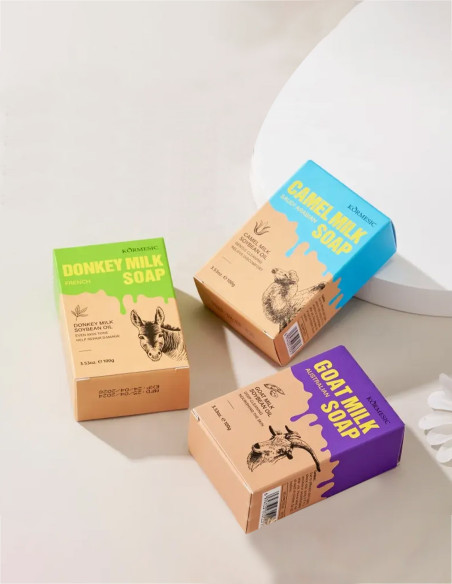 Savon Visage au Lait de Chèvre | Hydratation, Purification & Anti-Acné