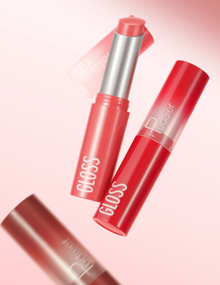 Rouge à lèvres brillant effet gloss Hydratant & repulpant - 123 Cosmé