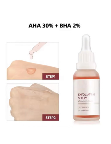 Sérum Peeling AHA 30% BHA 2% - Peau Lisse & Éclatante
