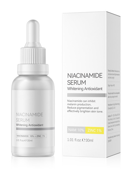 Sérum Niacinamide 10%, Cuivre & Zinc - Peau Pure et Éclatante
