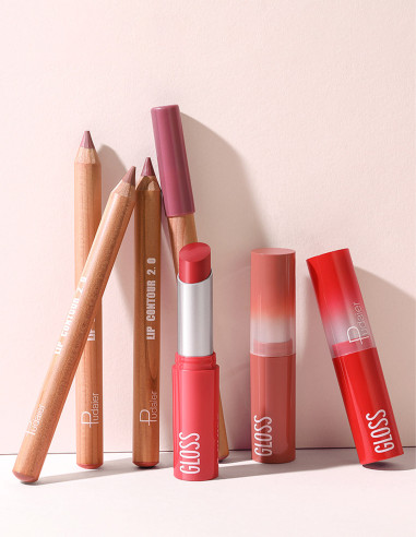 Kit à Lèvres Édition Limitée : Rouge à Lèvres Gloss + Crayon