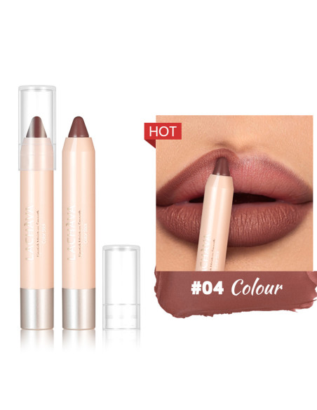 Rouge à Lèvres Crayon Ultra Mat - Couleur Intense & Vegan