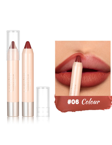 Rouge à Lèvres Crayon Ultra Mat - Couleur Intense & Vegan