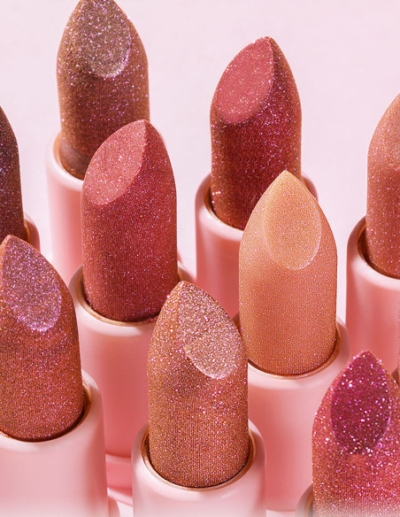 Rouge à lèvres Glitter Storm -Le rouge à lèvres incrusté de paillettes
