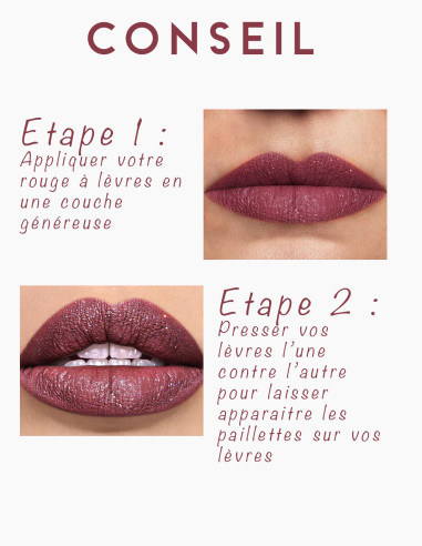Wonder Lips : Rouge à lèvres pailleté en édition limitée - 123 Cosmé