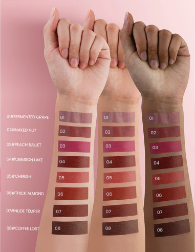 Soft Kiss : Rouge à Lèvres Mat Confortable & Longue Tenue