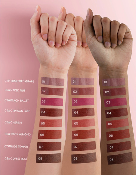 Soft Kiss : Rouge à Lèvres Mat Confortable & Longue Tenue