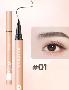 Feutre à Sourcils Marron 3-en-1 - Waterproof & Précis 2