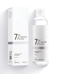 Lotion Tonique Visage à l'Acide Glycolique 7% - pH 3.6 - 250 ml 2