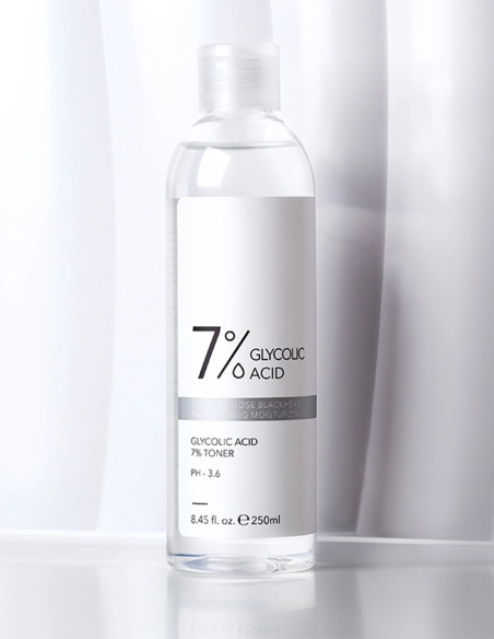Lotion Tonique Visage à l'Acide Glycolique 7% - pH 3.6 - 250 ml