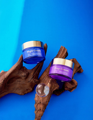 Crème de Jour & Crème de Nuit - soins pour visage pas cher