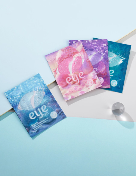 Gel Pads pour les Yeux au Collagène Marin Coral Pink